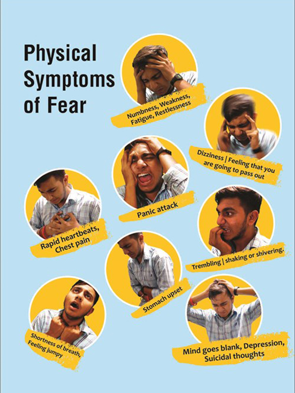 Symptoms of fear