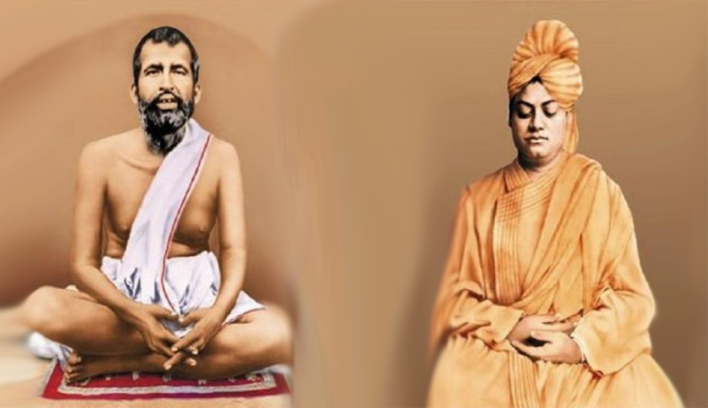 Ramakrishna Paramhansa and Swami Vivekanada