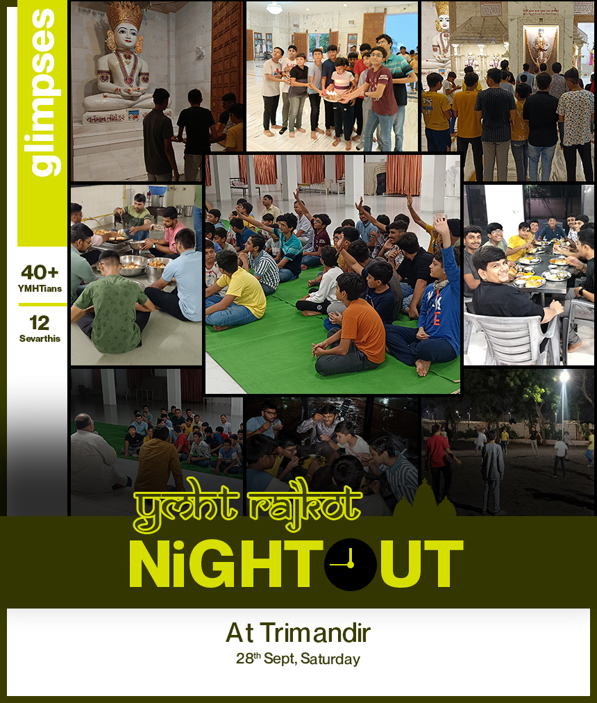 28-Sep-2024_Rajkot Ymht Nightout- Trimandir