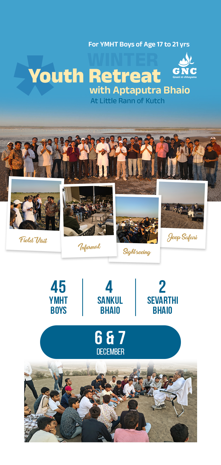 6 & 7 December_Youth Retreat 2025 with Aptaputra_LRK & Adalaj