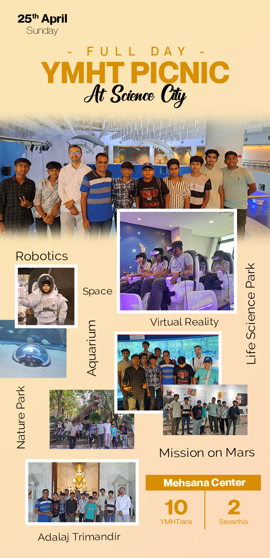 25-Apr-2025_Mehsana Ymht Picnic to Adalaj Trimandir and Science City